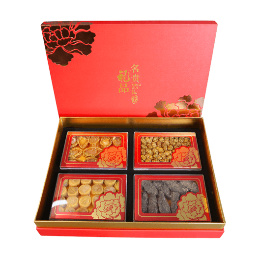 Premium Gift Box Sea Cucumber Abalone Dried Scallop Dried Dendrobium